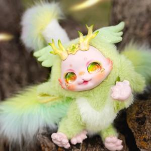 환상 생물 Maytree 인형 18cm 해골 판타지 생물학적 귀여운 소장품 Kawaii 놀라운 상자 플러시 장난감 그림 아이 선물