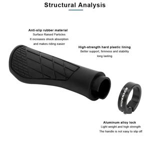 자전거 그립 고무 산악 자전거 핸들 바 커버 커프스 충격 흡수 장치 미끄럼 방지 자전거 핸들 그립 MTB 커프스 자전거 핸들 주먹 부분