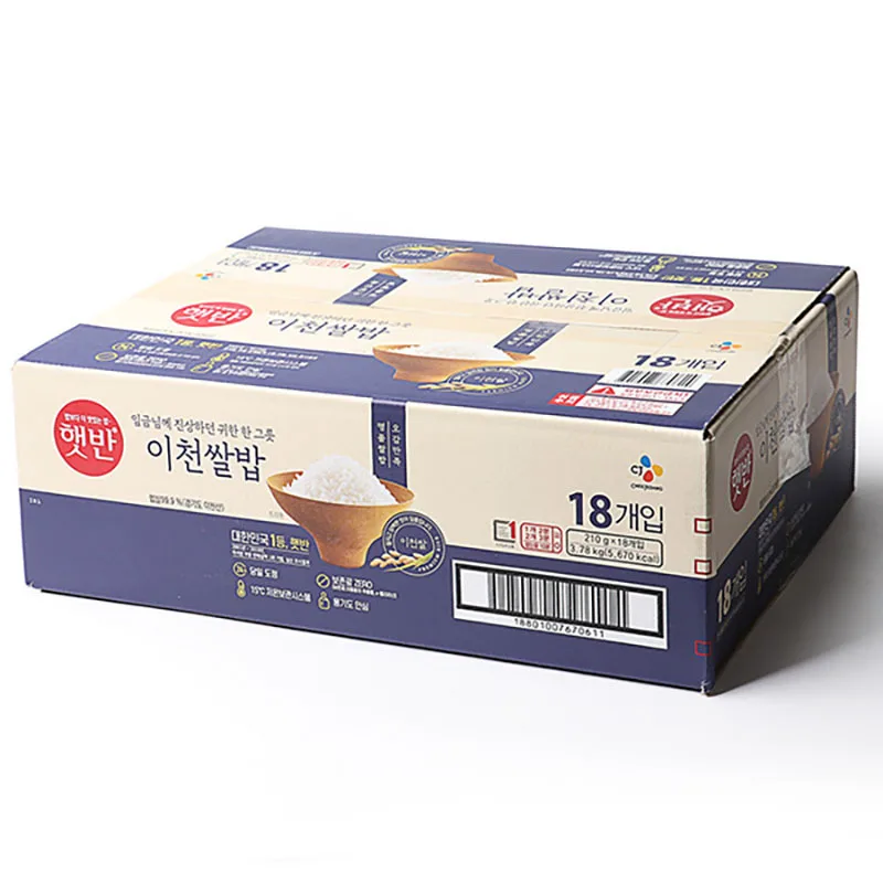 햇반 이천쌀밥 210g x 18개