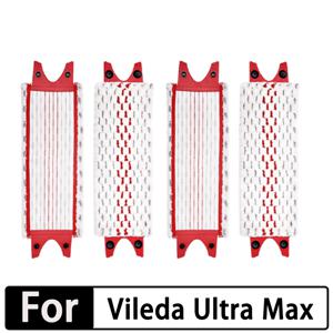 하이 퀄리티 극세사 바닥 걸레 패드, 재사용 가능한 플랫 스핀 걸레 천 교체, Vileda UltraMax 빠른 건조 기계, 세탁기용