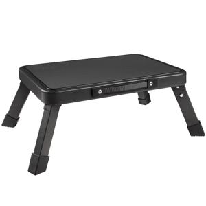 원스텝 스툴 높이 조절 경량 휴대용 접이식 소형 스텝 사다리, 핸드그립, 미끄럼 방지 이동 스툴