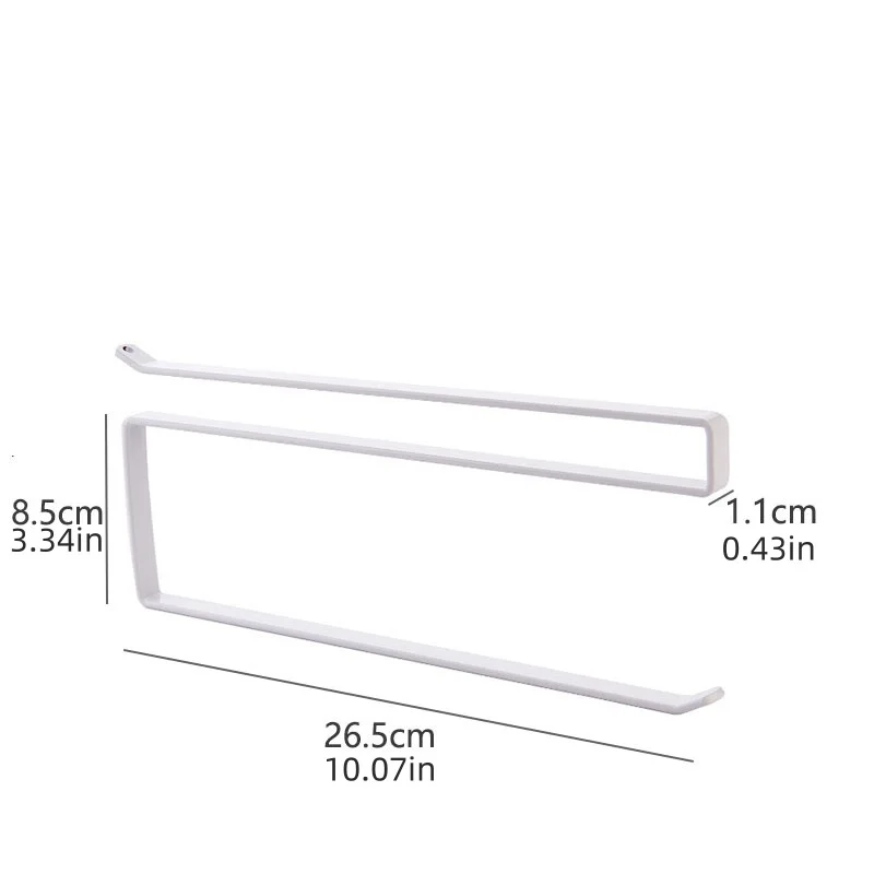 종이 롤 홀더 타월 걸이 걸이형 선반 욕실 수납 화장실 선반 가정용 주방 티슈 액세서리 벽걸이 행거 주방용