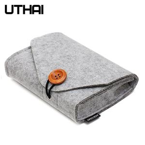 UTHAI T29 휴대용 2.5'HDD 케이스 보관 가방 Macbook 충전기 마우스 모바일 보조베터리 이어폰 디지털 액세서리 보호 가방