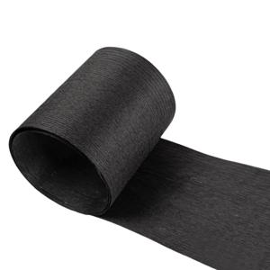 길이: 2.6 미터 너비: 150mm T:0.5mm 자연 염색 블랙 오크 스트레이트 그레인 솔리드 우드 베니어 DIY 창의력 가구 장식