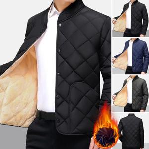 남성용 면 패딩 재킷, 다운 코트, 따뜻한 의류, 남성용 파카, 플러스 사이즈 L-5XL, 가을, 겨울 패션