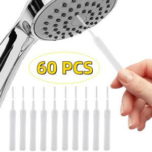 10-40PCS 샤워 헤드 청소 브러시 ​​목욕탕 부엌 전화 구멍에 대 한 안티 막힘 마이크로 나일론 브러시 청소 도구