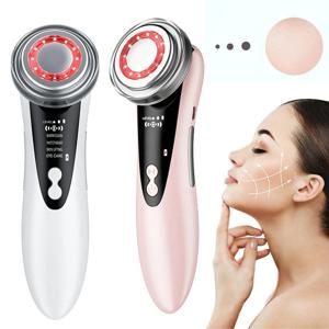4 in 1 RF EMS 얼굴 고주파 기기 전기 마사지기 뷰티 디바이스 스킨 케어 도구 다기능 페이셜 마사저