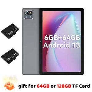 URAO MB1001 안드로이드 13 태블릿 10인치 6GB 램 + 64GB 저장용량 (최대 128GB 확장 가능) 5000mAh 배터리 IPS 디스플레이 5G 와이파이 듀얼 카메라 태블릿 PC 선물