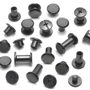 A05I-시카고 나사 가죽 리벳 모듬 나사 리벳 M5 시카고 바인딩 나사 PU 공예 벨트 장식(110PCS)