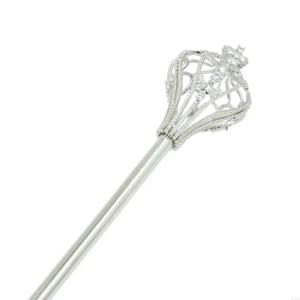 미인 대회 이벤트 코스프레 역할 연극 의상을위한 MXMB Royal Crystal Scep Wand