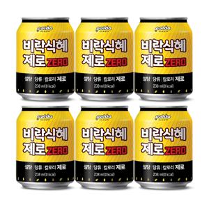팔도 비락식혜 제로 238ml x 6캔