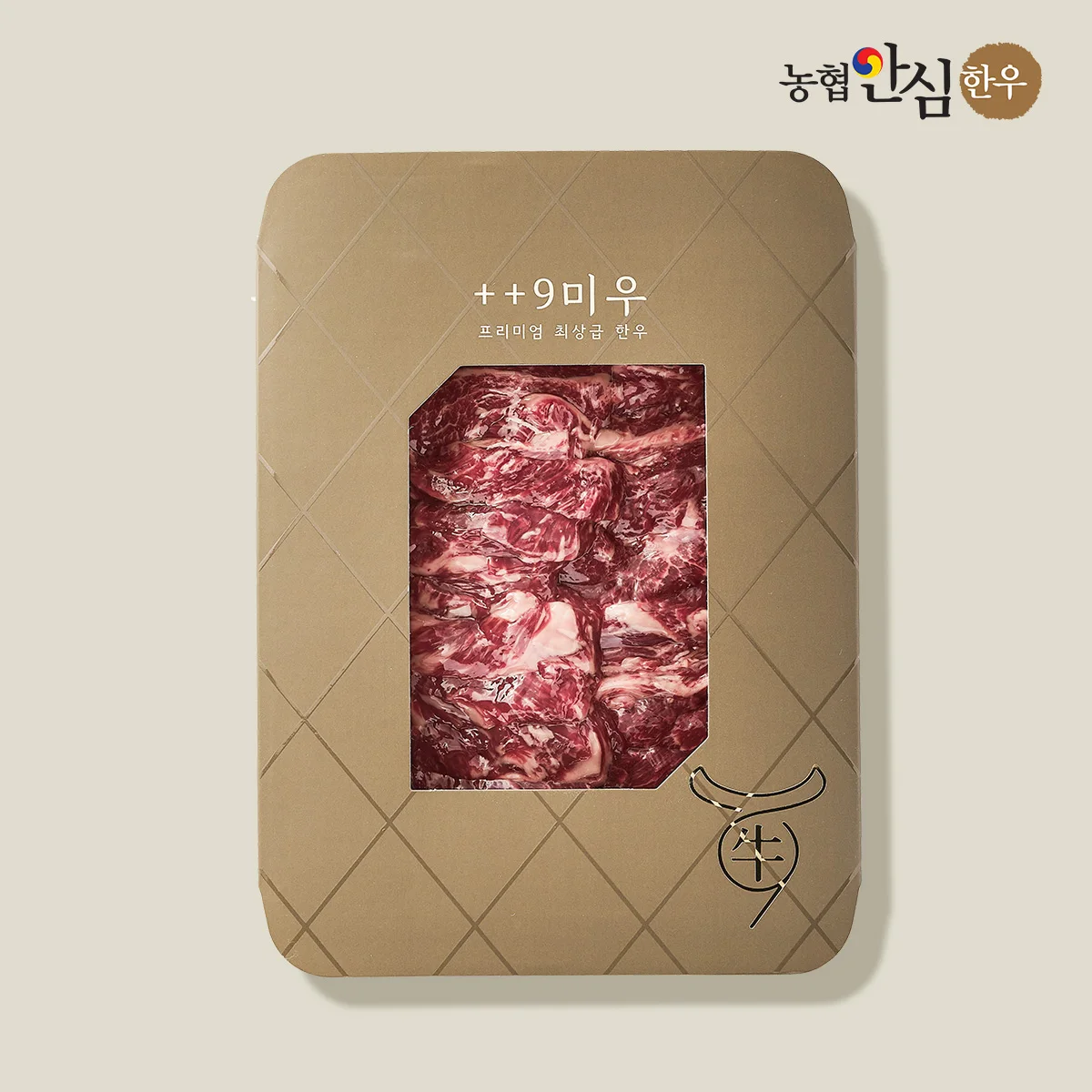 [구미우] 1++No.9 최고 등급 한우 갈비살(Rib finger meat) 300g