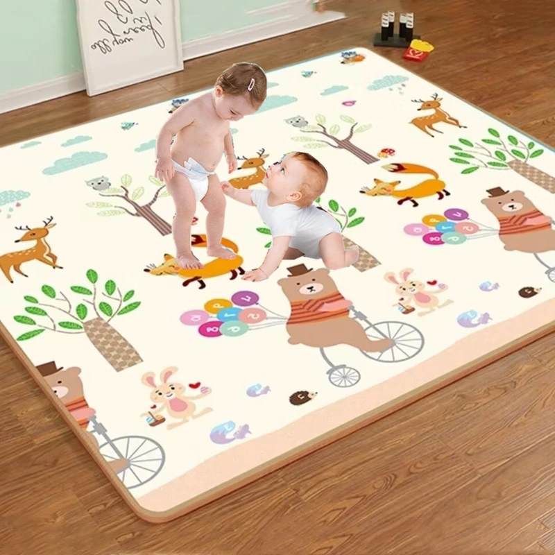 200x180cm 어린이를위한 두꺼운 EPE 아기 놀이 매트 장난감 깔개 전체 Playmat 개발 매트 룸 크롤링 패드 안전 아기 카펫 선물