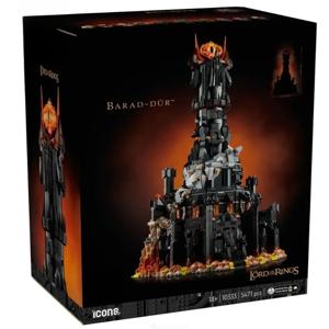 5471Pcs 새로운 10333 블랙 타워 다크 모델 빌딩 블록 키트 벽돌 크리 에이 티브 MOC 장난감 소년 성인 생일 크리스마스 선물
