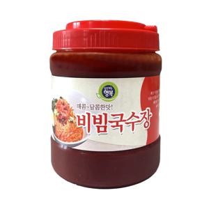 시원밥상 다용도 면 비빔장 1.9kg 소스 비빔국수 Bibim Sauce