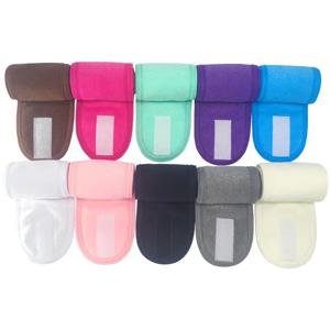 1 PC 메이크업 헤어 밴드 속눈썹 연장 스파 페이셜 헤드 밴드 메이크업 타올 MagicTape 랩 헤드 테리 천 헤드 밴드 스트레치