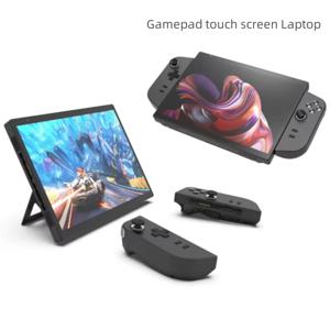 미니 Win dows 게임용 PC 10.5 인치 터치 스크린 Intel N95 2.0MP 카메라 미니 노트북 분리형 게임 패드 휴대용 핸드 헬드 게임용 PC