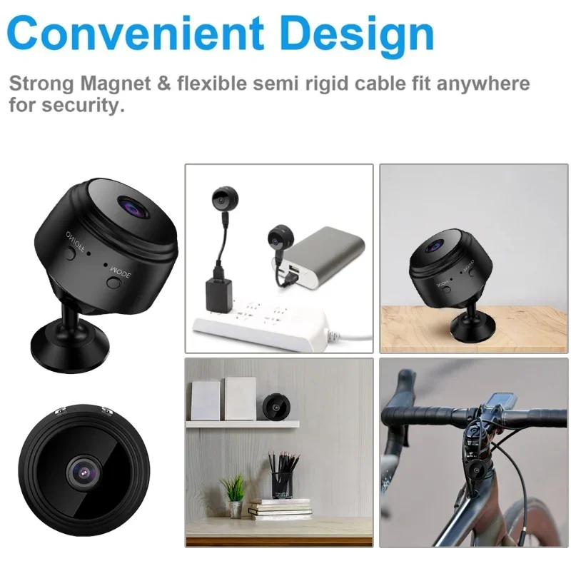 A9 Wifi 미니 카메라 무선 지능형 홈 보안 Ip Wifi 카메라 모니터 모바일 원격 카메라 모바일 원격 응용 프로그램