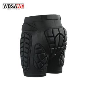 WOSAWE 오토바이 반바지 스케이트 엉덩이 보호대 MTB 모토크로스 엉덩이 패드 스키 스노우보드 반바지 보호 장비