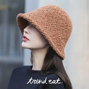 뽀글이 램스울 버킷햇 벙거지 모자 6color