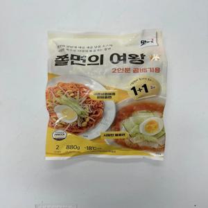 쫄면의 여왕 비빔쫄면 물쫄면 가능 냉면육수 포함 880g
