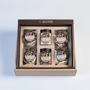 국산 건강한 프리미엄 버섯5종 간편 비빔밥 선물세트 행복1호