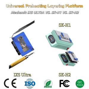 PCB 주석 도금 박리 제거용 올인원 가열 스테이션 20~260 ℃   범용 클램프 디자인으로 조정 가능한 균일한 열