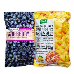 냉동블루베리 1kg + 냉동망고(베트남산) 1kg
