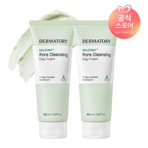 [7월한정SALE/정상가 28,000원][NEW]살리시닉 포어 클렌징 클레이 폼 x2