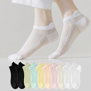 에어 페이크삭스 10종set 통기성 순면 망사 시스루 양말