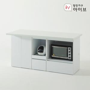 장인가구 아이브 제스트K 대리석 홈바 수납 아일랜드 식탁 1800 수납오픈형