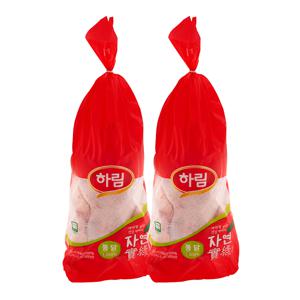 자연실록 생닭 1050g 2봉 냉장