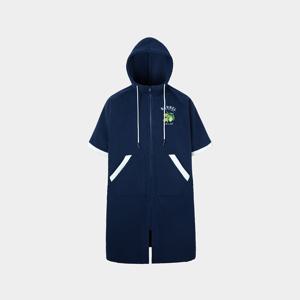 유니 집업 솔리드 판초 타월 네이비 (B5SUWPO241NAV)
