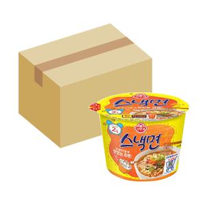 에이치플러스몰 (오뚜기) 스낵면 큰컵 90g 12개입 (BOX) 컵라면 대 자재