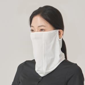 [1+1] ZABAS 자외선차단마스크 얼굴햇빛가리개 골프 테니스 운동 여름 쿨 마스크