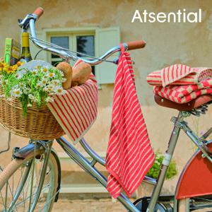 [최화정쇼PICK]25년 최신상 앳센셜 체크스트라이프 선염타월 20P