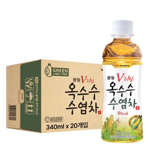 [광동직송] 옥수수수염차 340ml X 20개 /차/음료/음료수