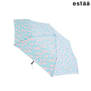 UE-2E3U449BU 윈드프루프 미니 플라밍고 3단우산 블루
