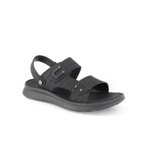 남성 샌들  굽 3CM Q19029_BLACK 블랙