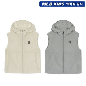 MLB키즈 베이직 아웃도어 홑겹 베스트 7AWJB0453 JS