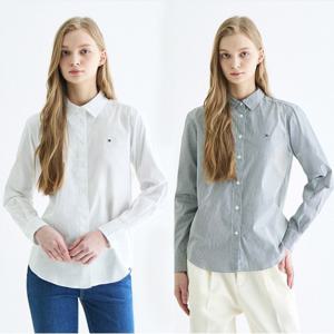 [정소가 : 195000원]타미힐피거 옥스퍼드 릴랙스 루즈 핏 셔츠 2종 택1 (T22E0WSH002WT2)