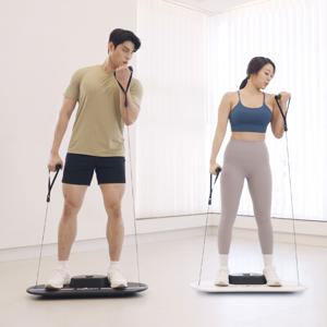 윙보 스쿼트보드 화이트 2세대 케이블머신 실내 홈트 가정용 근력 운동 기구