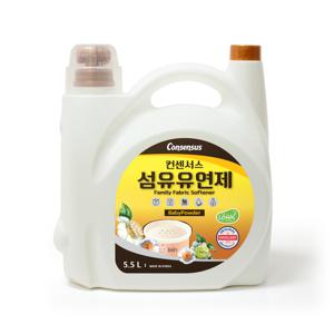 표준형 순한 섬유유연제 5.5L 베이비파우더향