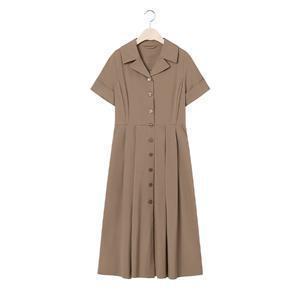 [CJ단독][최초가 89,900원]벨리아 하프소매 플레어 원피스