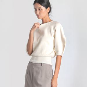 [파슨스] Balloon Sleeves Knit Top [PYPS9NI01]