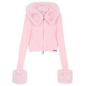 VOL20200 PINK 여자 집업 가디건