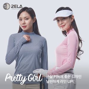 투엘라 파핑 여성 반폴라 냉감 긴팔 티셔츠(W6ST26)