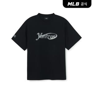 [공식] 베이직 썸머 스트릿로고 오버핏 티셔츠 NY (Black)