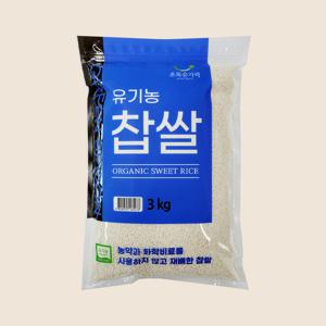 초록숟가락 유기농 찹쌀 3kg