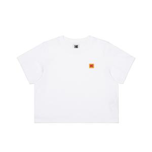 에센셜 시그니처 로고 반팔 티셔츠 우먼 WHITE